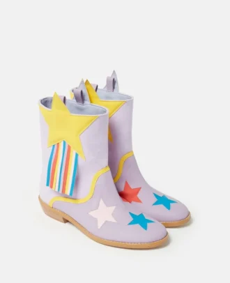 Westernstiefel mit Sternenmuster