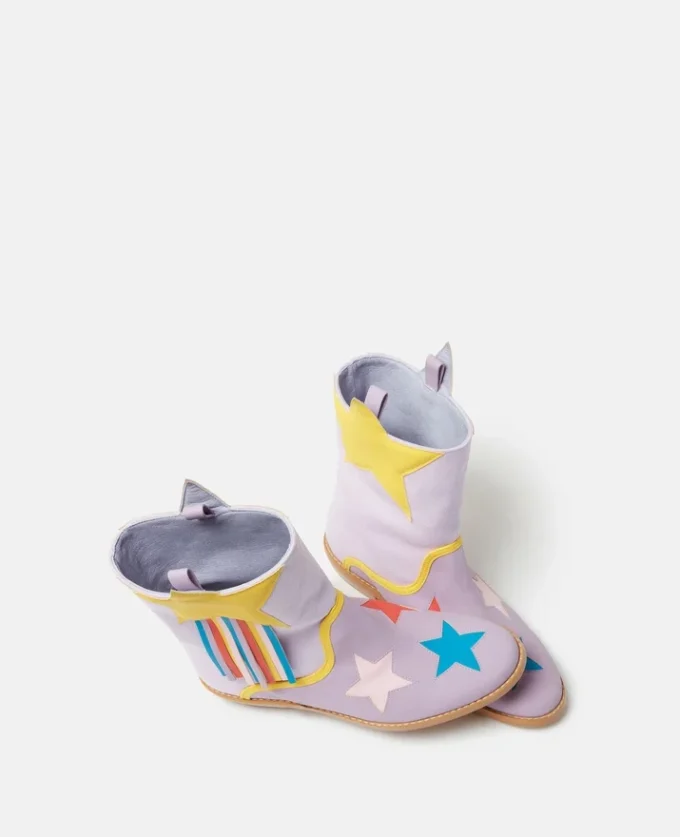 Westernstiefel mit Sternenmuster