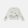 Woodland Friends Cropped Sweater