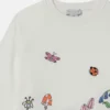 Woodland Friends Cropped Sweater