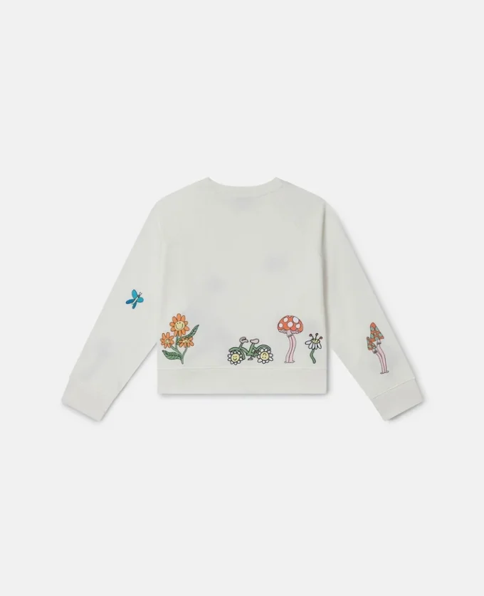 Woodland Friends Cropped Sweater