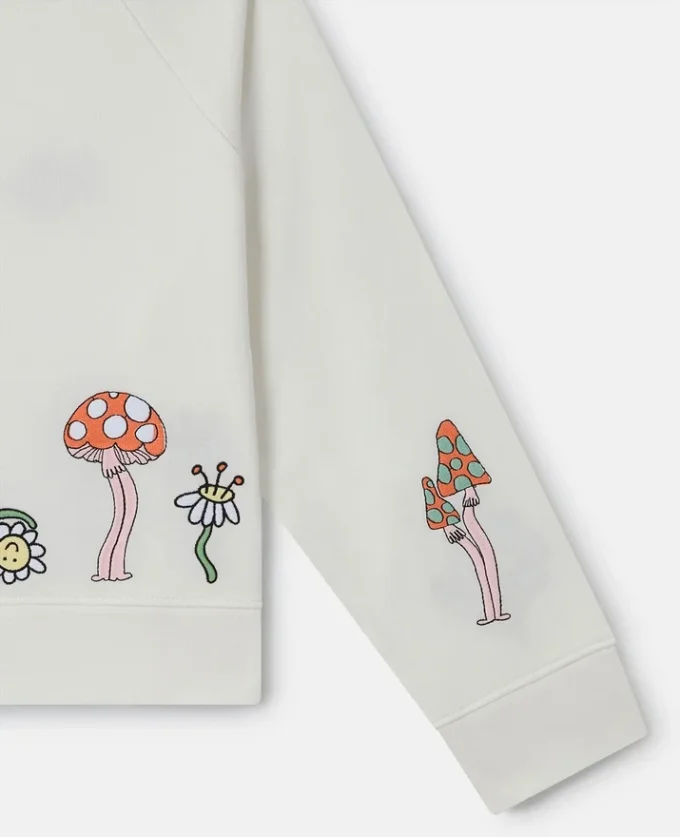 Woodland Friends Cropped Sweater