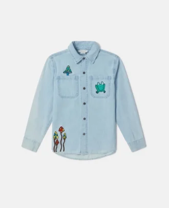 Woodland Friends Denim-Hemd