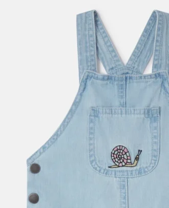 Woodland Friends Denim-Latzhose