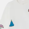Woodland Friends Pullover mit Rundhalsausschnitt