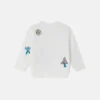 Woodland Friends Pullover mit Rundhalsausschnitt