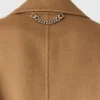 Zweireihige, verkürzte Peacoat-Jacke