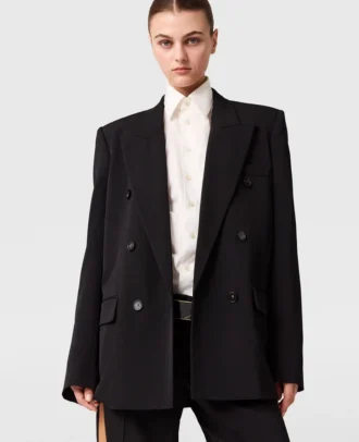 Zweireihiger Boyfriend-Blazer