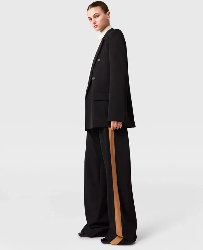 Zweireihiger Boyfriend-Blazer