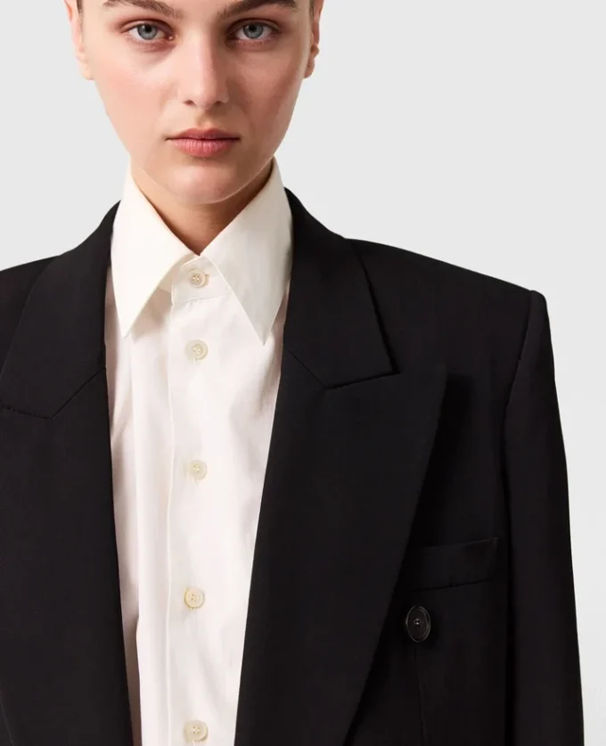 Zweireihiger Boyfriend-Blazer